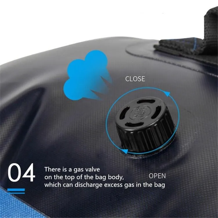 60L Waterproof Backpack For Swimming Diving Surfing Large Capacity Mountaineering Bag