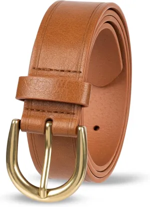 Amazon Essentials Women's Raw Edge Jeans Belt