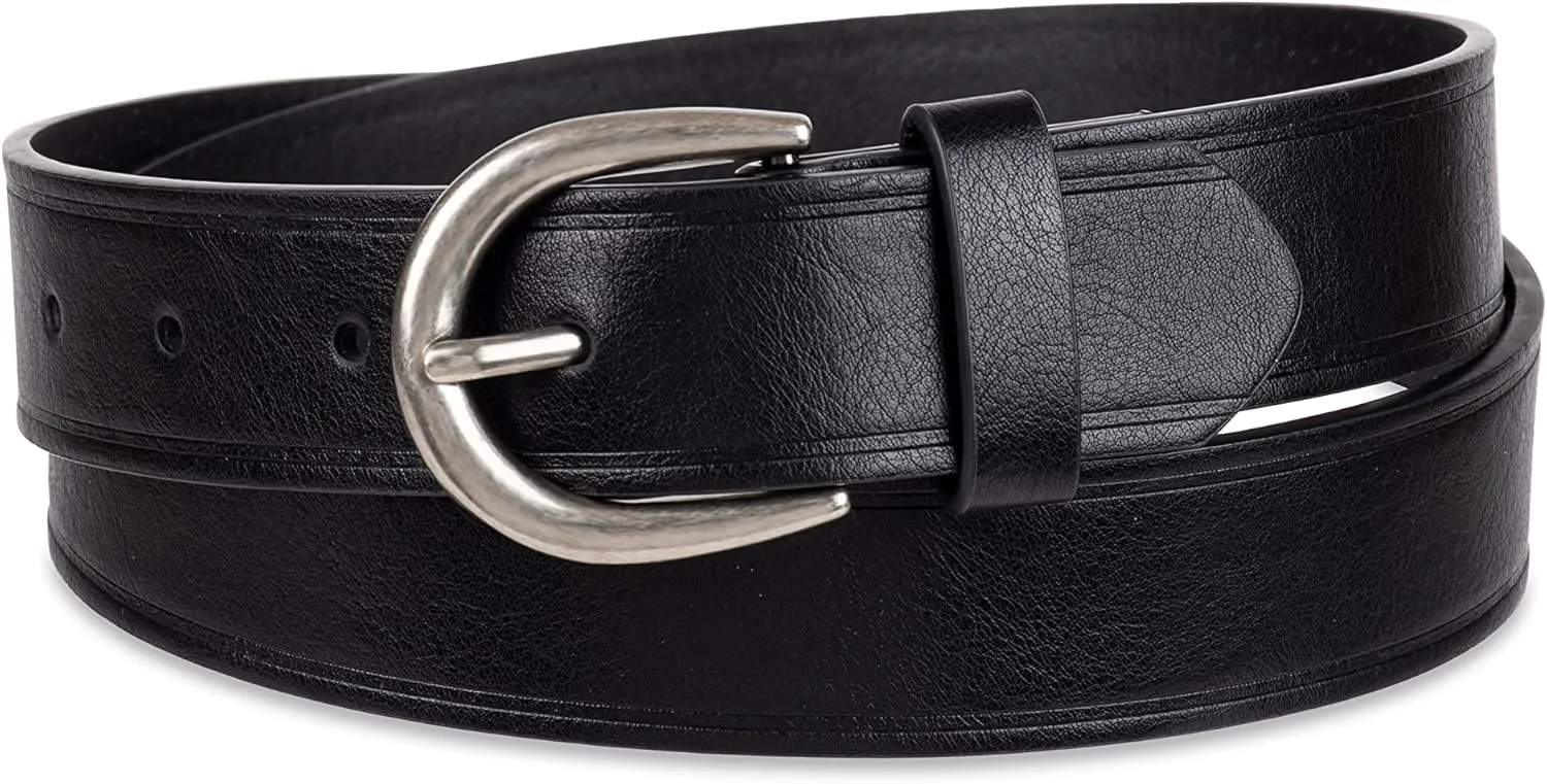 Amazon Essentials Women's Raw Edge Jeans Belt