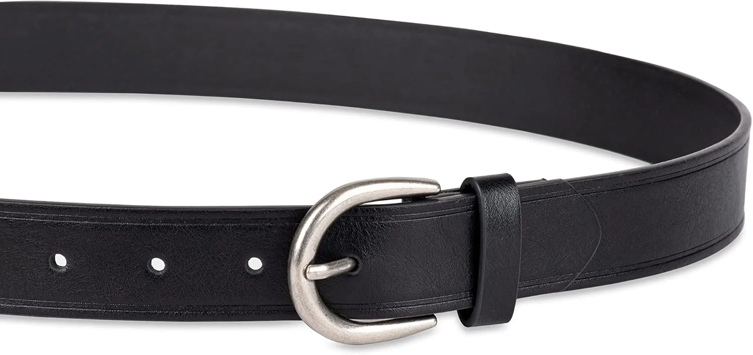 Amazon Essentials Women's Raw Edge Jeans Belt