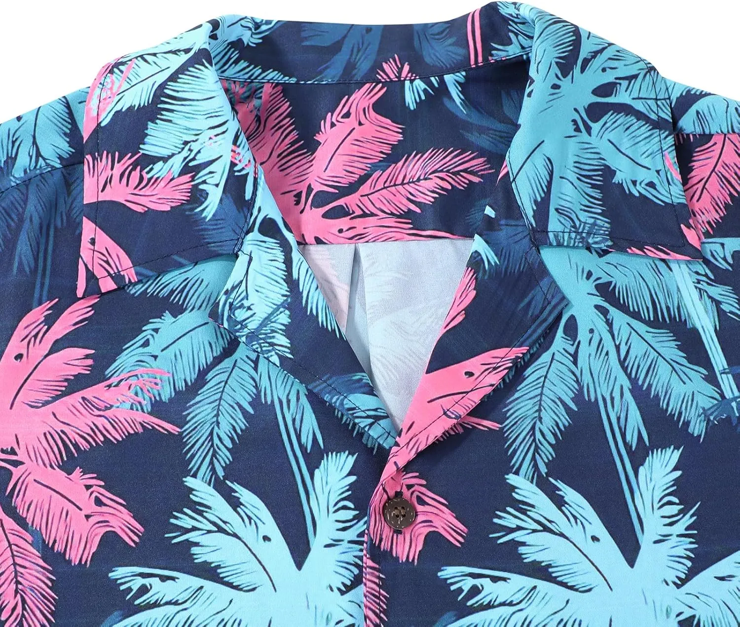 American Trends Hawaiian Shirt for Men Short Sleeve Tropical Beach Shirts Mens Casual Button Down Summer Vacation Wear