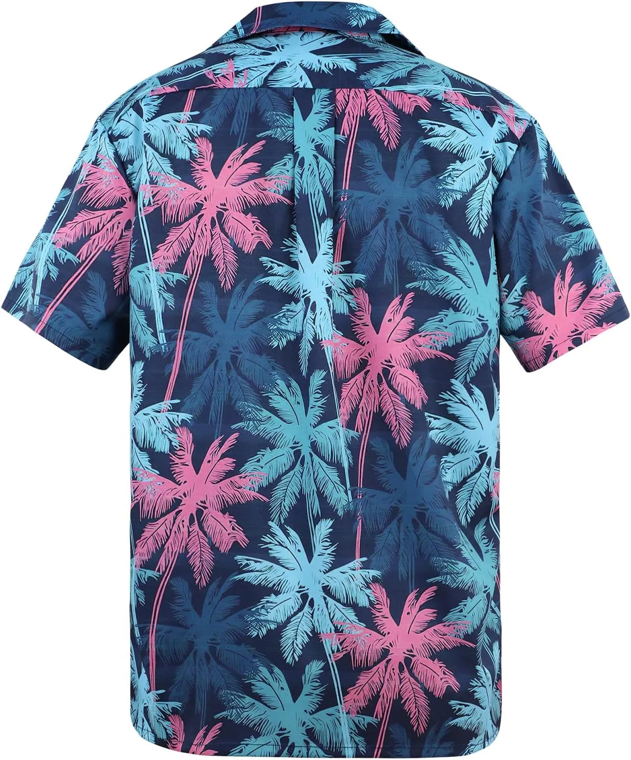American Trends Hawaiian Shirt for Men Short Sleeve Tropical Beach Shirts Mens Casual Button Down Summer Vacation Wear