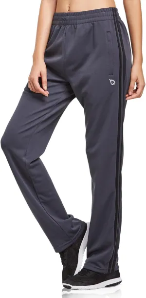 baleaf Women's Track Pants Athletic Jogging Sweatpants Zipper Pockets Warm-Up Sports Running Pants