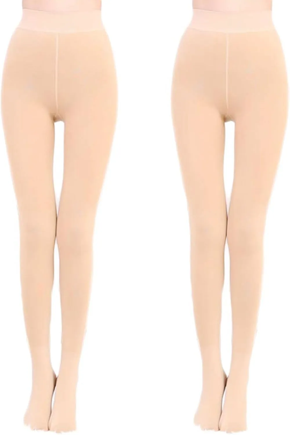 Blostirno Women's Fleece Lined Tights Thermal Pantyhose Leggings Opaque Winter Warm Thick Stockings Tights
