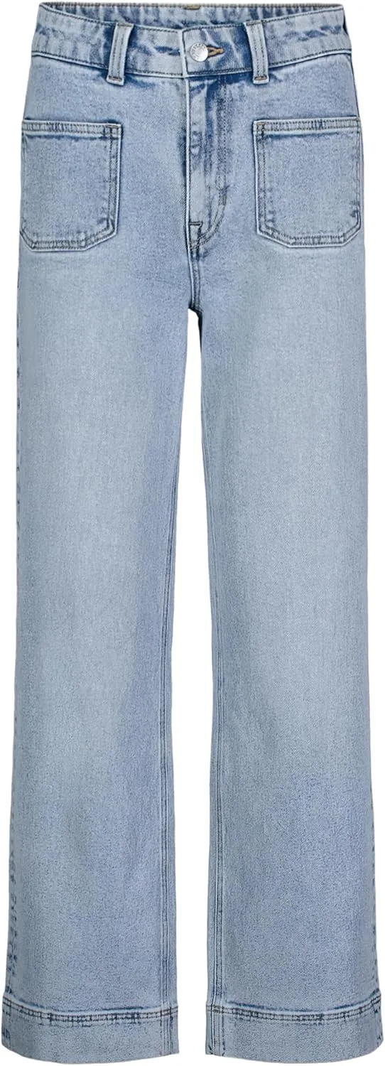 Buffalo David Bitton Women's Addie High Rise Wide Leg Jeans