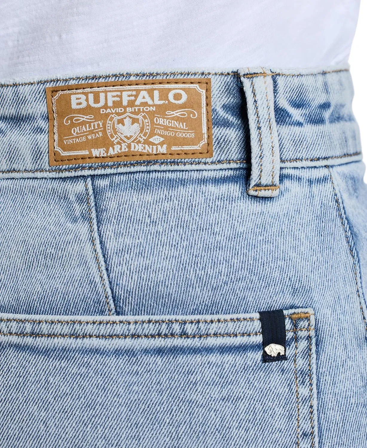 Buffalo David Bitton Women's Addie High Rise Wide Leg Jeans