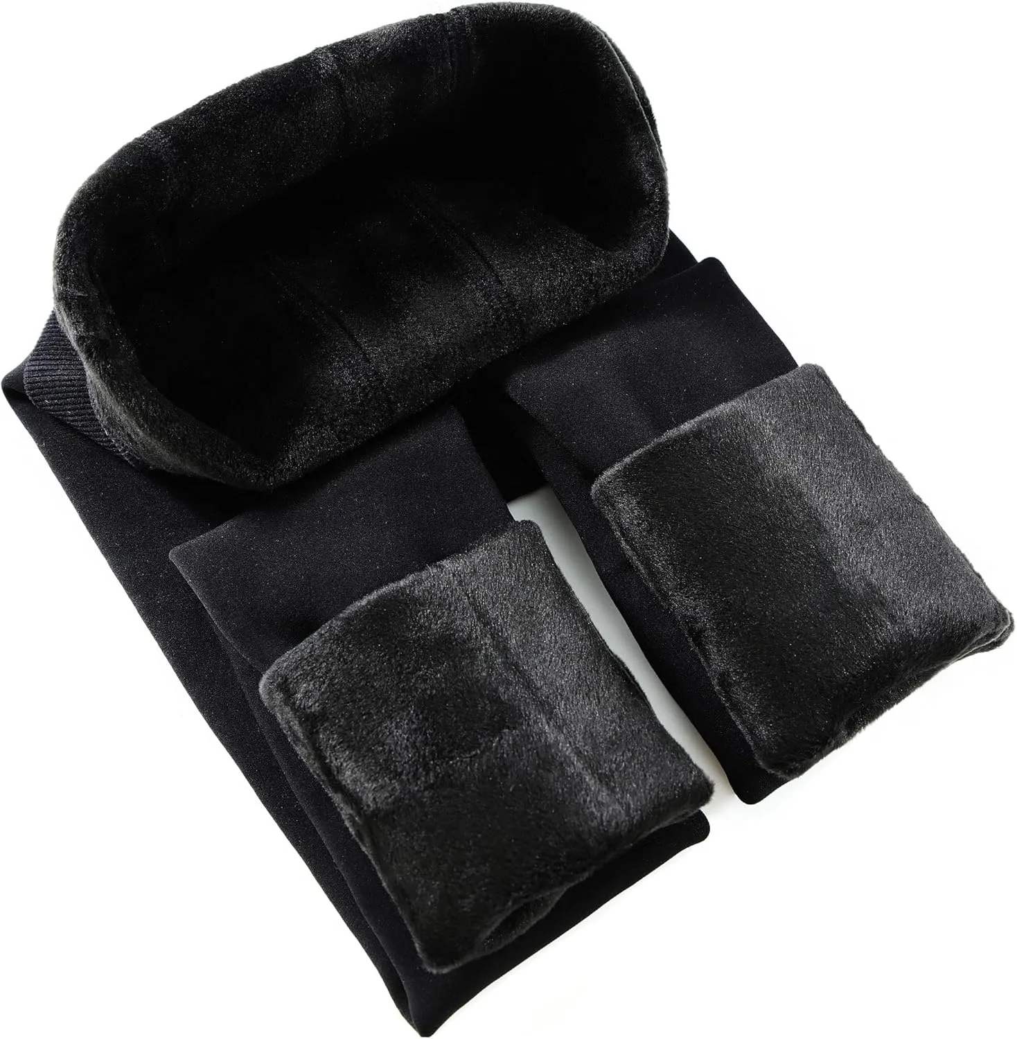 CHRLEISURE Women's Winter Warm Fleece Lined Leggings - Thick Velvet Tights Thermal Pants