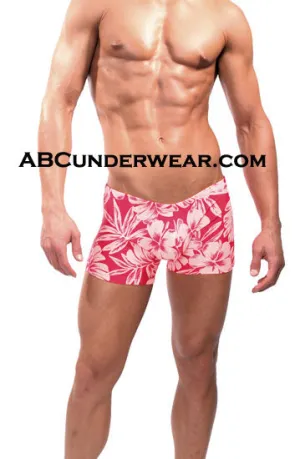 Coral Floral Wonder Short Swimsuit clearance
