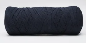 Cotton Ribbon Cord - Navy Blue ♻️