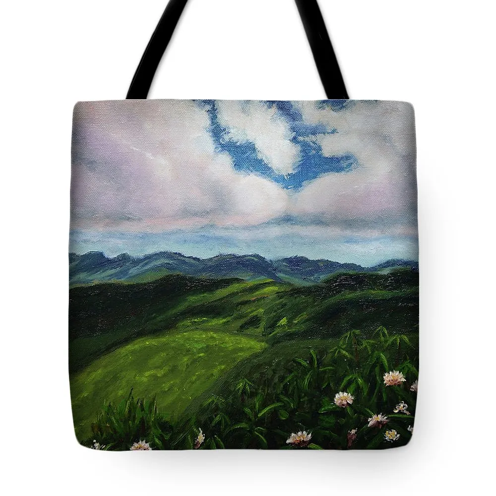 Emerald Mountains- Tote Bag