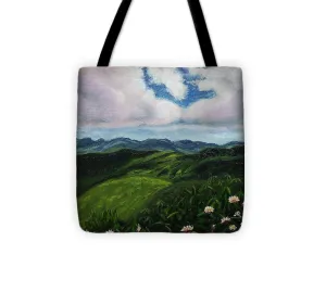 Emerald Mountains- Tote Bag