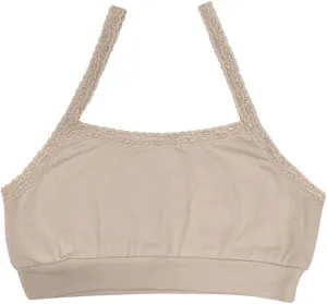 Esme Girl's Comfortable Cami Bralette Training Bra Two Ply L 7-8, XL 10-12, XXL 14