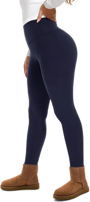 GAYHAY Fleece Lined Leggings for Women  Thick Winter Warm Thermal High Waisted Tummy Control Workout Yoga Pants