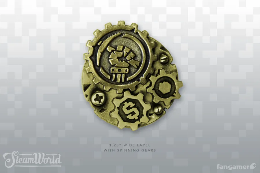 Gears of Industry Lapel Pin