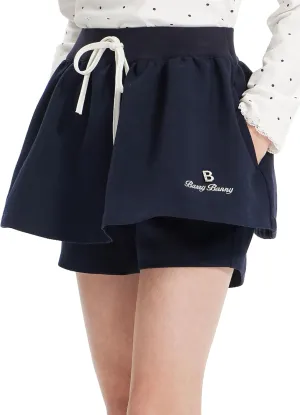 Girls Skirts,Floral Skirt with Built-in Shorts,Cute & Comfortable Design Skirts for Girls 6-16Y