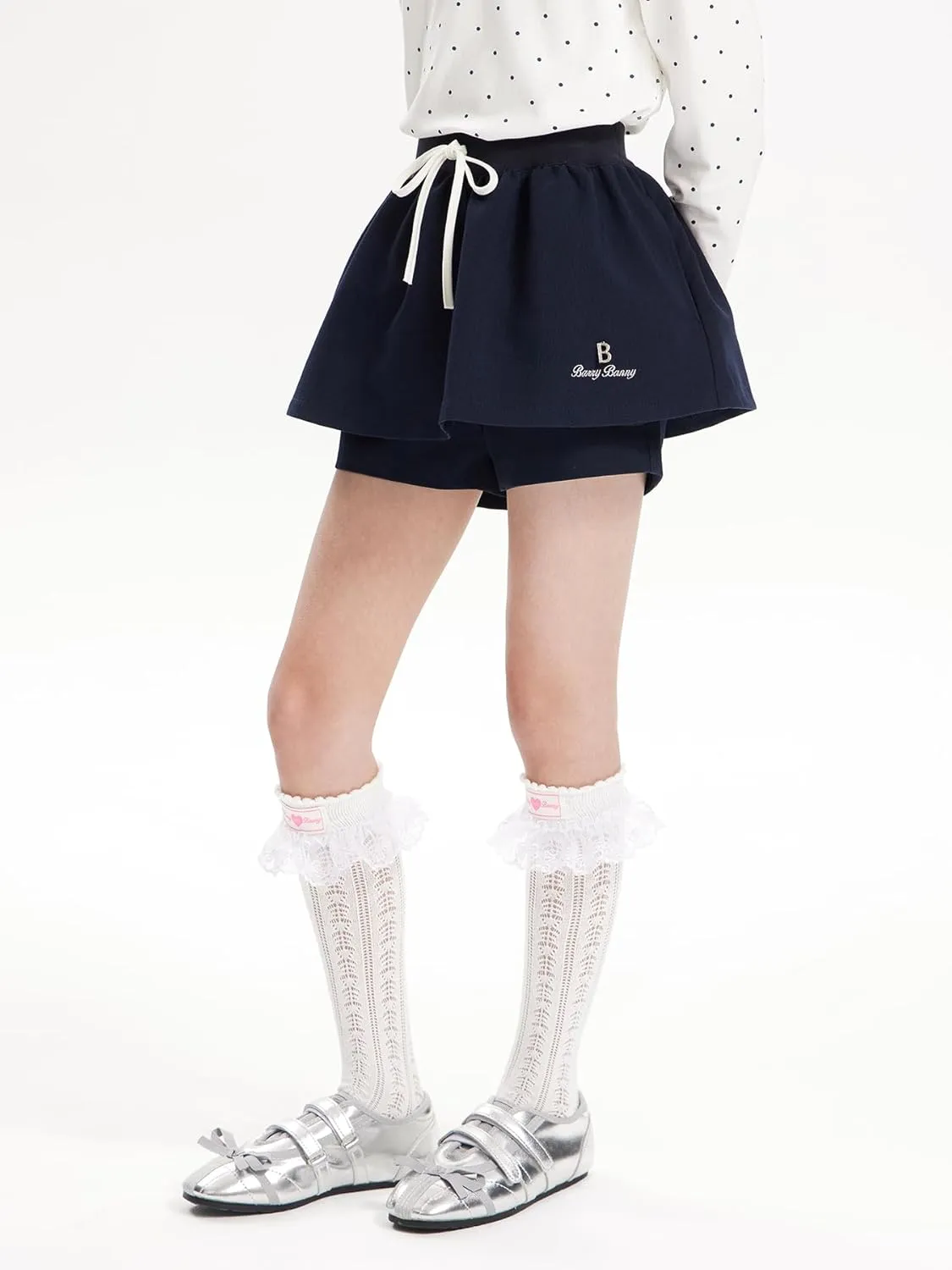 Girls Skirts,Floral Skirt with Built-in Shorts,Cute & Comfortable Design Skirts for Girls 6-16Y