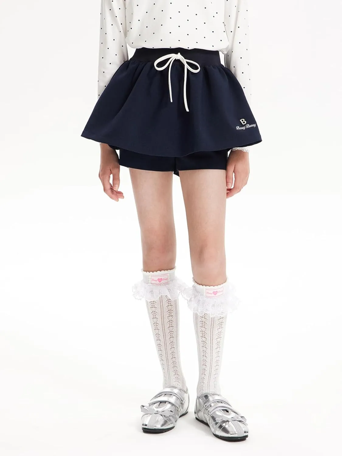Girls Skirts,Floral Skirt with Built-in Shorts,Cute & Comfortable Design Skirts for Girls 6-16Y