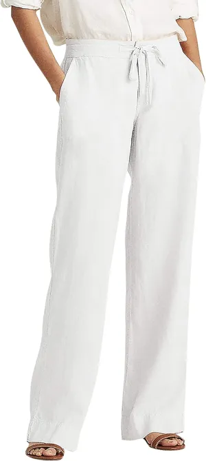 Hat and Beyond Womens Premium Soft Linen Shorts & Pants Relaxed Fit Comfort Resort Wear Boho Beach Coverup Style