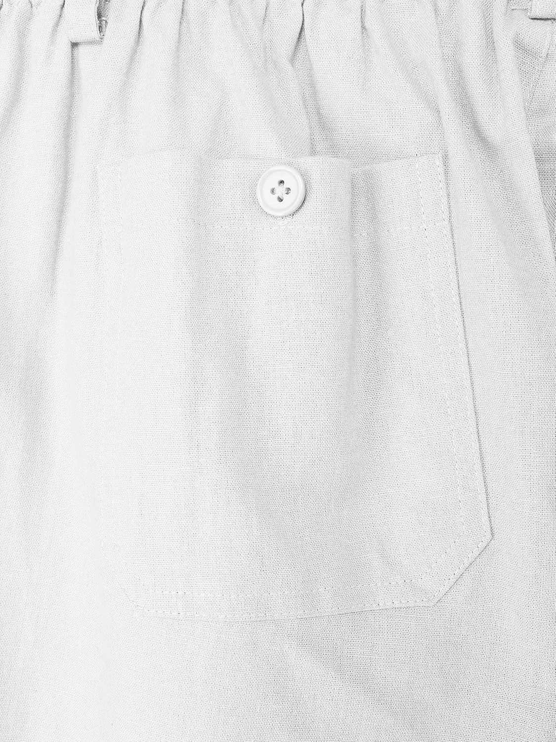 Hat and Beyond Womens Premium Soft Linen Shorts & Pants Relaxed Fit Comfort Resort Wear Boho Beach Coverup Style