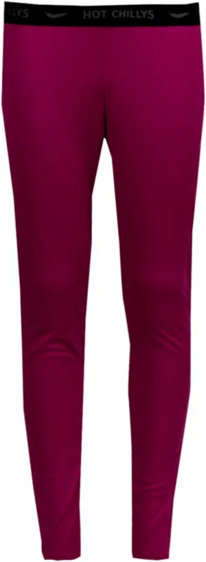 Hot Chillys Youth Peach Skins Lightweight Relaxed Fit Base Layer Bottoms | Warm Moisture-Wicking Thermal Underwear Ski Pants