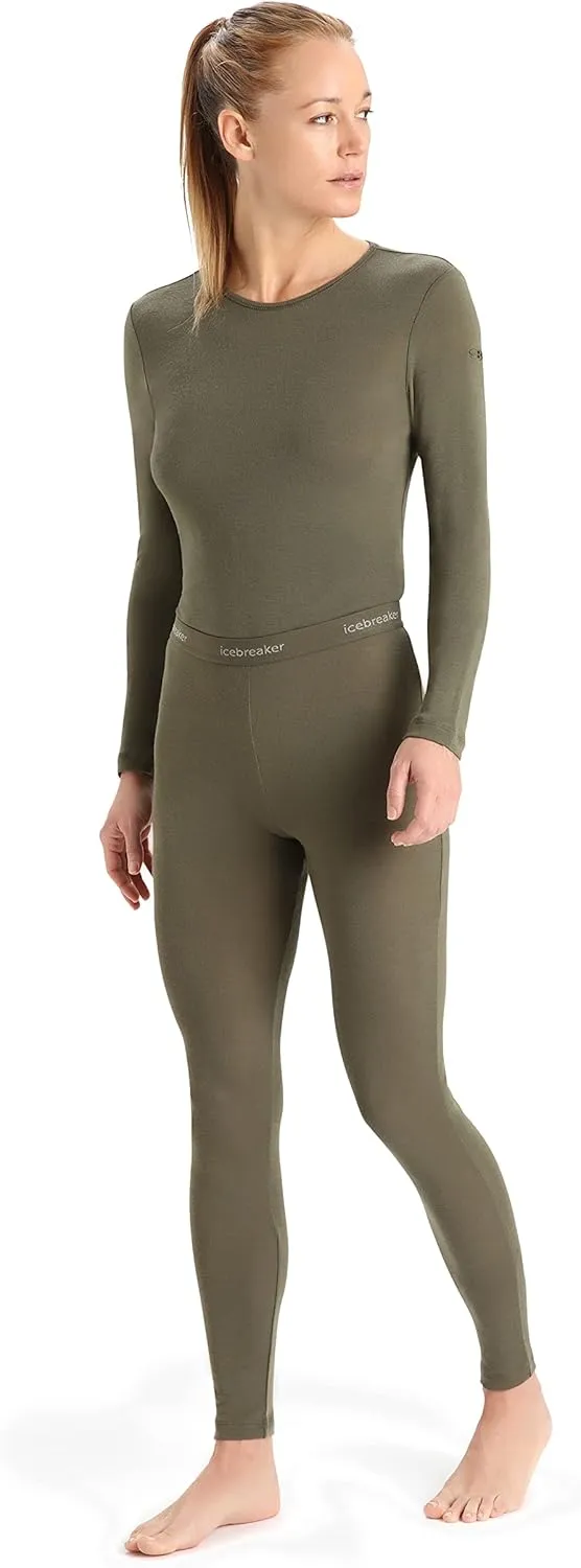 Icebreaker Merino Women's Standard 175 Everyday Cold Weather Base Layer Thermal Leggings