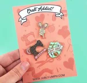 Jubly Umph Lapel Pin Set  Craft Addict