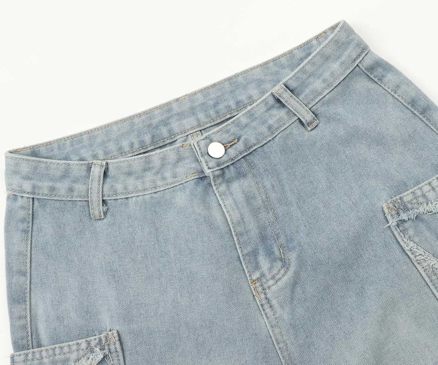 Kisswow Star Jeans Cyber Y2k Cargo Pants Women Star Pants Cute Jeans for Teens