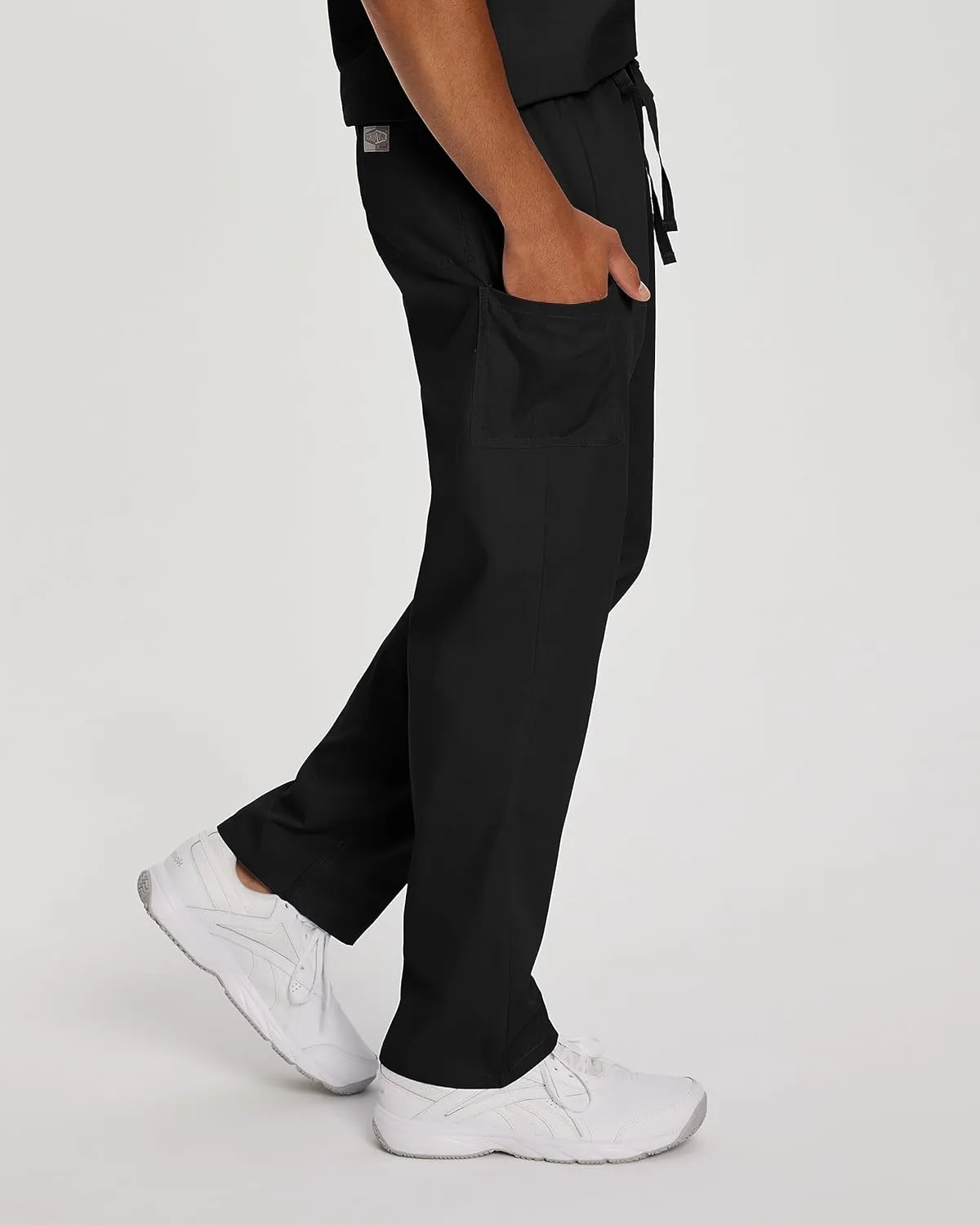 Landau Scrub Zone Unisex Relaxed Fit 2-Pocket Drawstring Cargo Scrub Pants 85221