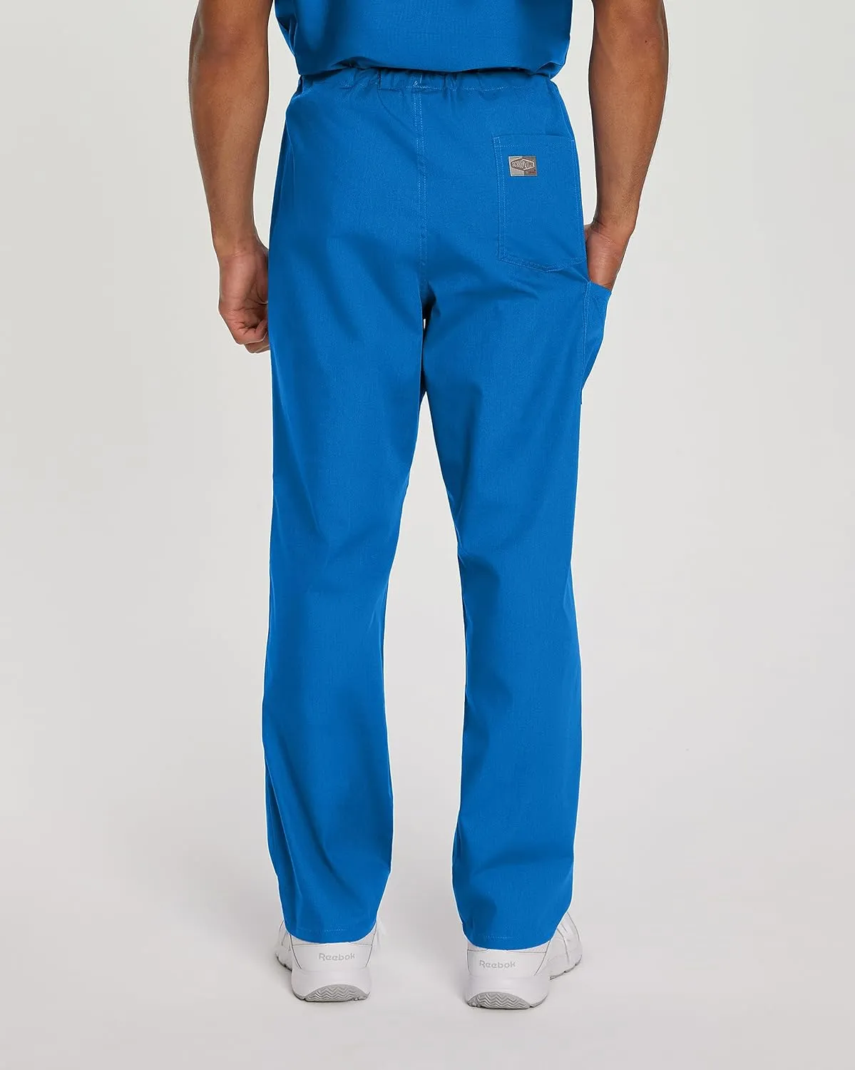 Landau Scrub Zone Unisex Relaxed Fit 2-Pocket Drawstring Cargo Scrub Pants 85221