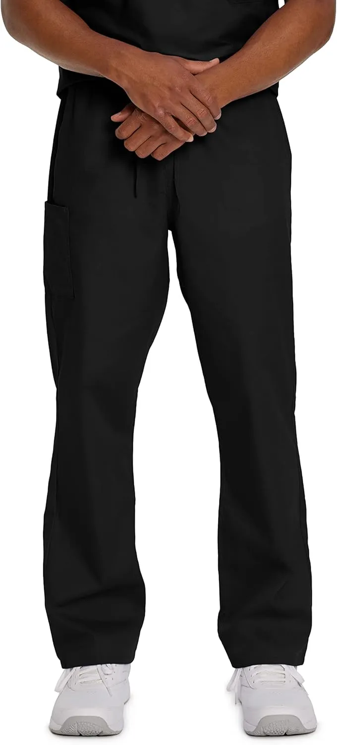 Landau Scrub Zone Unisex Relaxed Fit 2-Pocket Drawstring Cargo Scrub Pants 85221