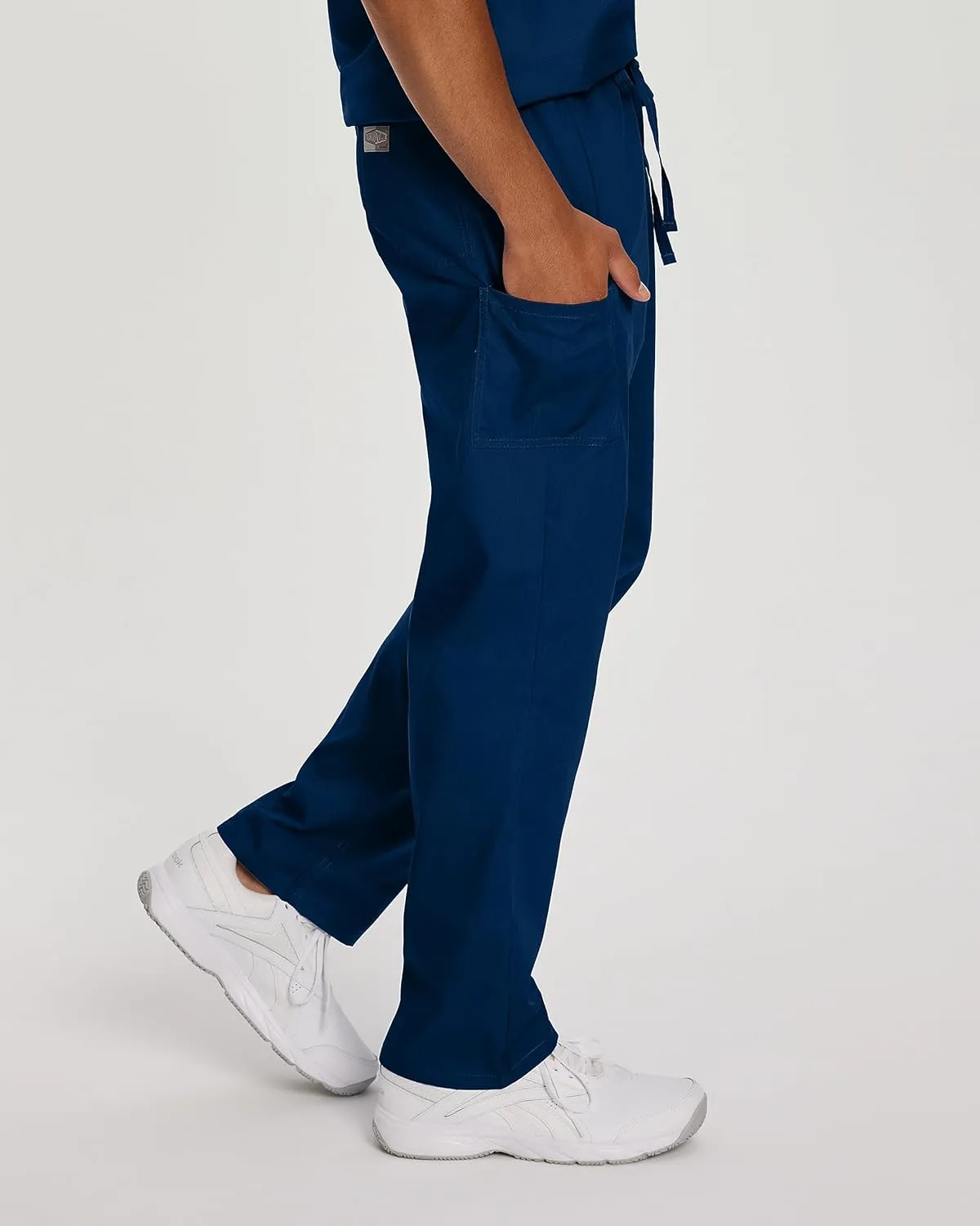 Landau Scrub Zone Unisex Relaxed Fit 2-Pocket Drawstring Cargo Scrub Pants 85221