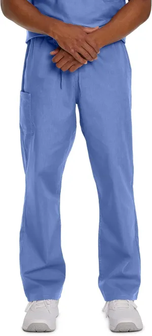 Landau Scrub Zone Unisex Relaxed Fit 2-Pocket Drawstring Cargo Scrub Pants 85221
