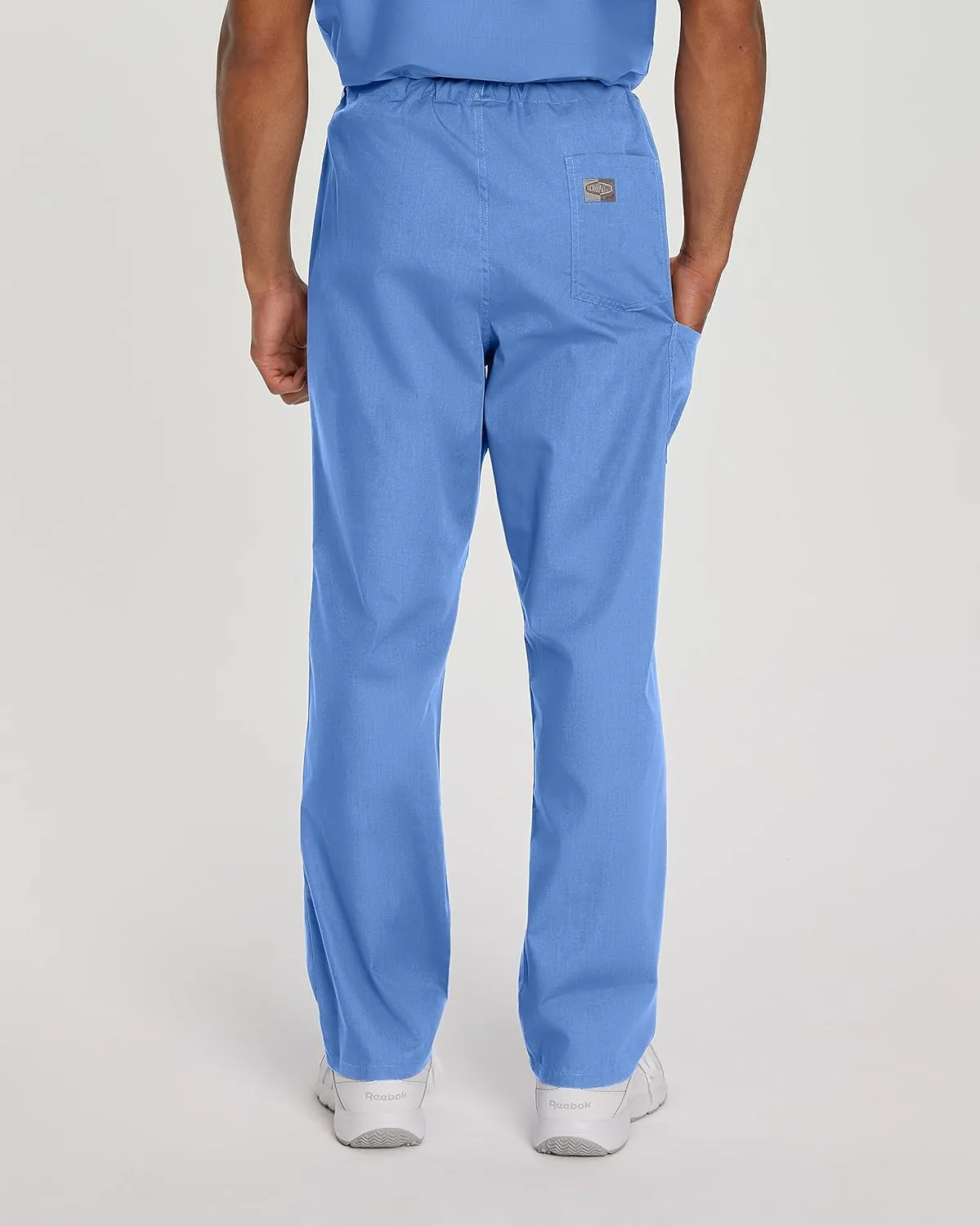Landau Scrub Zone Unisex Relaxed Fit 2-Pocket Drawstring Cargo Scrub Pants 85221