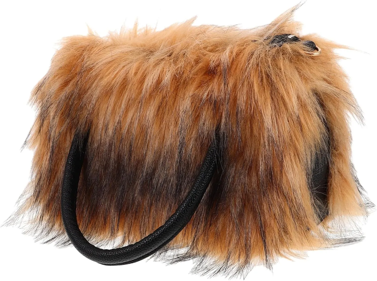 Large Capacity Plush Tote Bag for Women Soft Comfortable Fluffy Shoulder Bag Lightweight Design for Shopping Daily Use Elegant Versatile Handbag for Any Occasion
