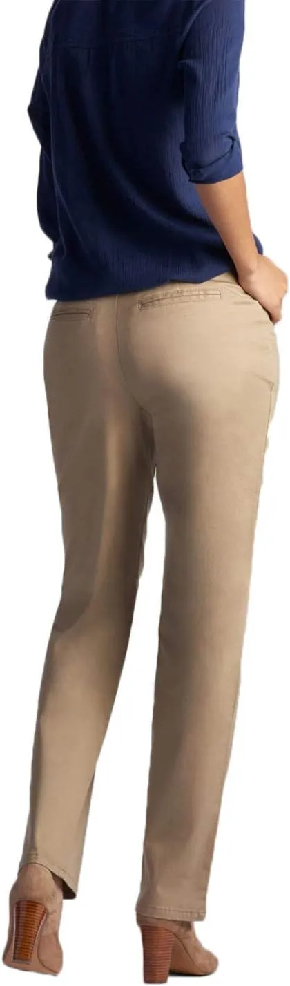 Lee Women's Petite Relaxed Fit All Day Straight Leg Pant