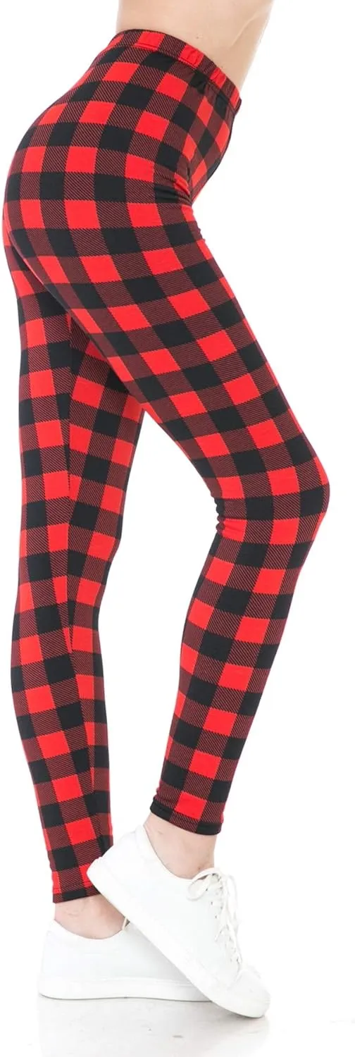 Leggings Depot High Waisted Warm Fleece Lined Leggings Women Tights