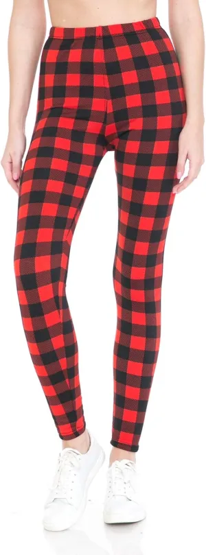 Leggings Depot High Waisted Warm Fleece Lined Leggings Women Tights