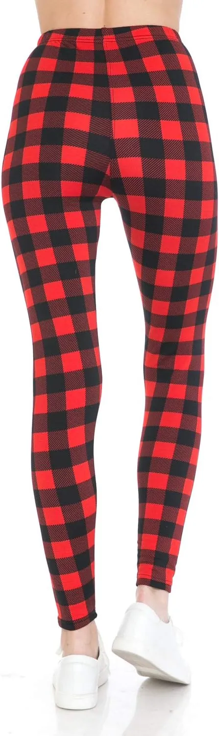 Leggings Depot High Waisted Warm Fleece Lined Leggings Women Tights