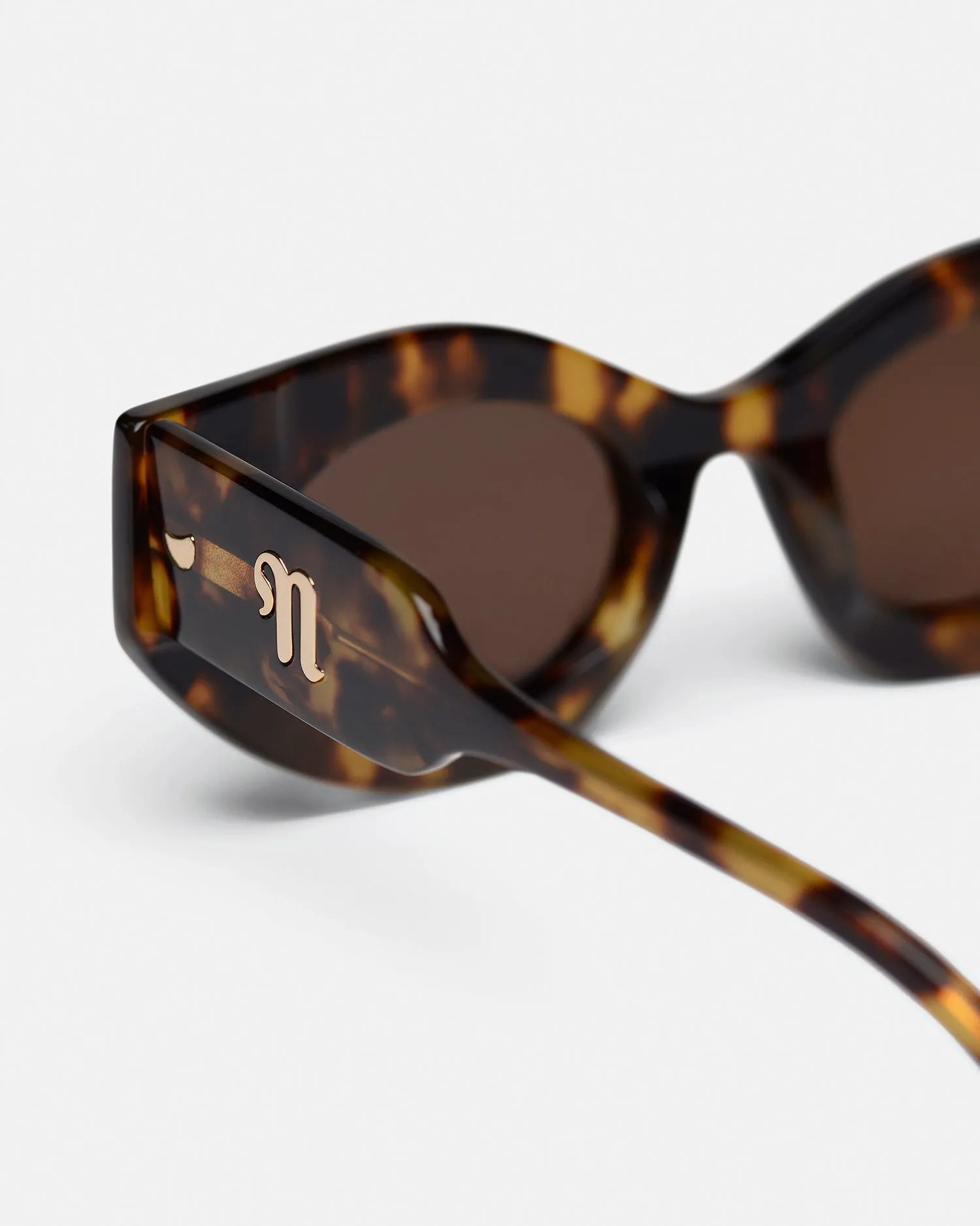 Leonie - Bio-Plastic Sunglasses - Dark Amber