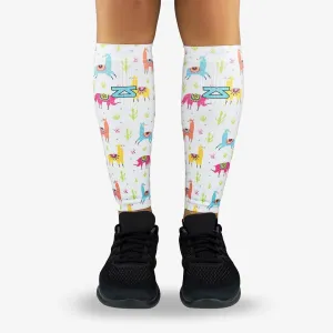 Llamas Compression Leg Sleeves