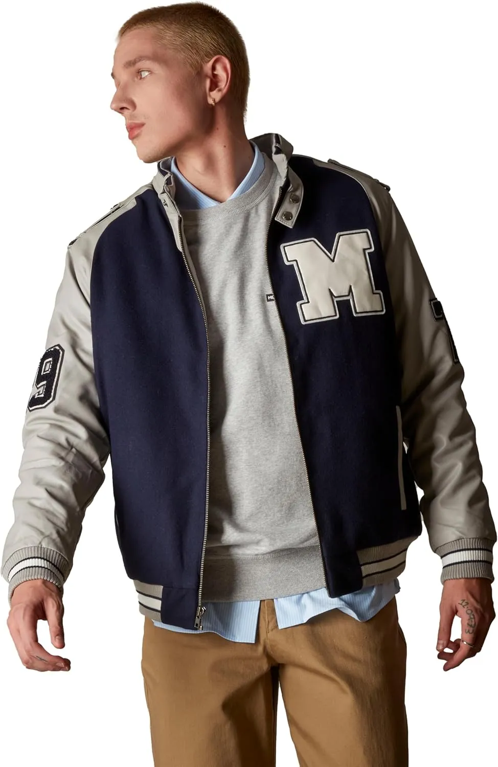 Members Only Men's Varsity Jacket