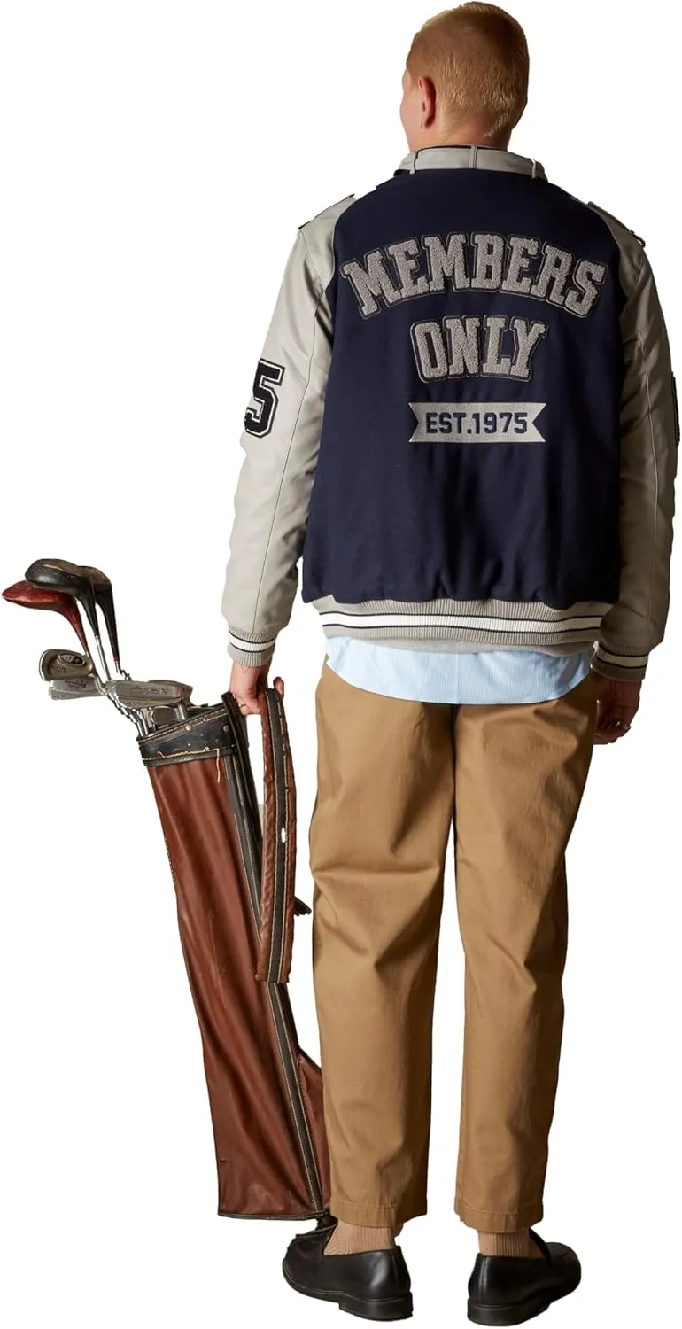 Members Only Men's Varsity Jacket