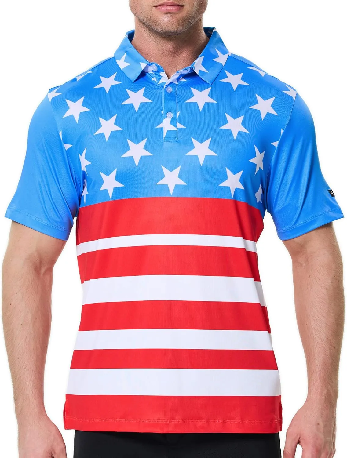 Men's Golf Polo Shirt - Standout Performance Quick-Dry Golf Polo Shirts for Men