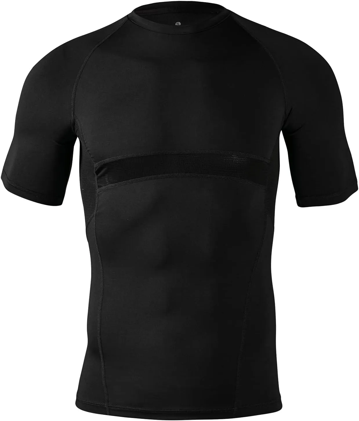 Men's Muscle Fit Tech Tees - Moisture-Wicking, Compression, Breathable Mesh