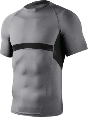 Men's Muscle Fit Tech Tees - Moisture-Wicking, Compression, Breathable Mesh