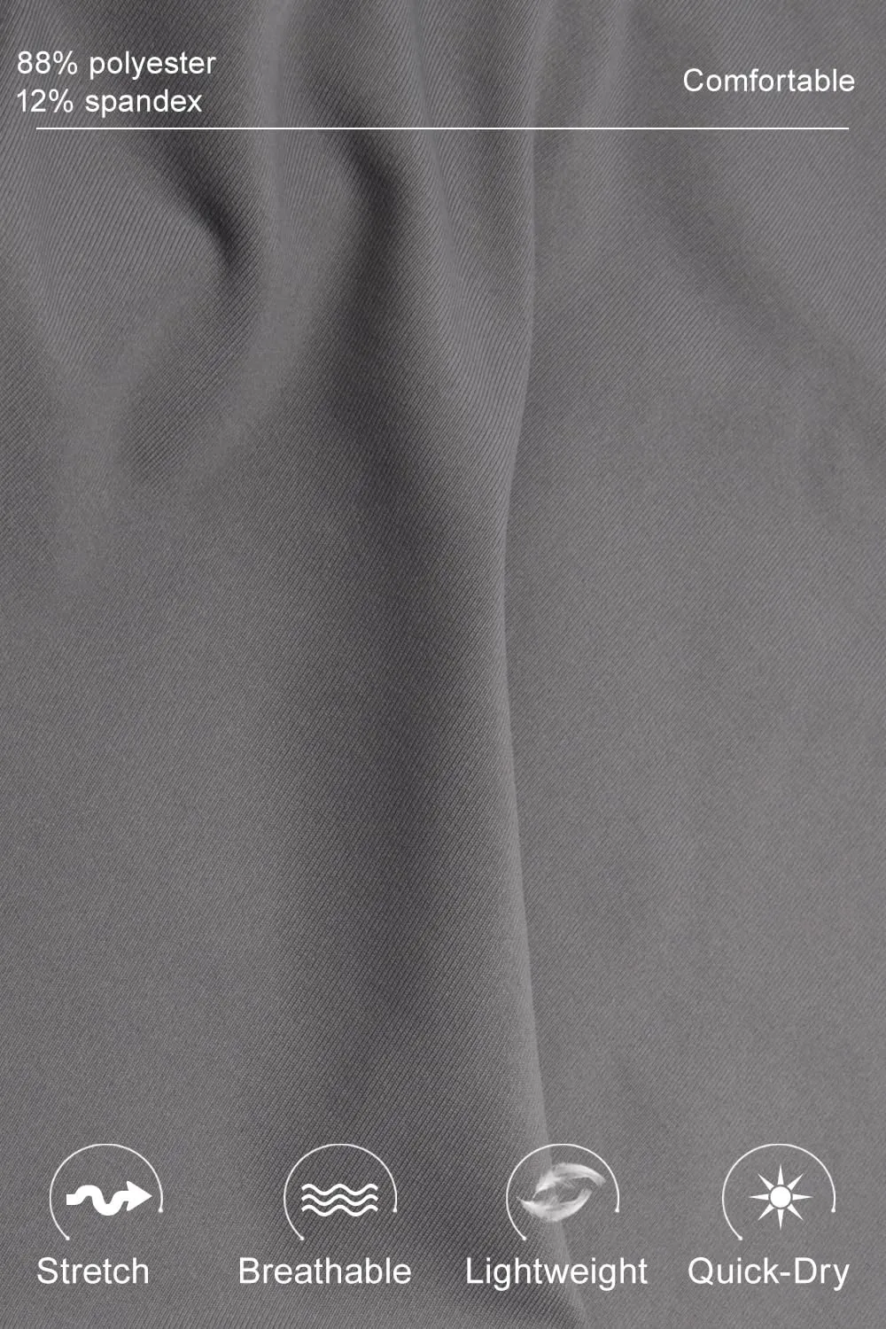 Men's Muscle Fit Tech Tees - Moisture-Wicking, Compression, Breathable Mesh