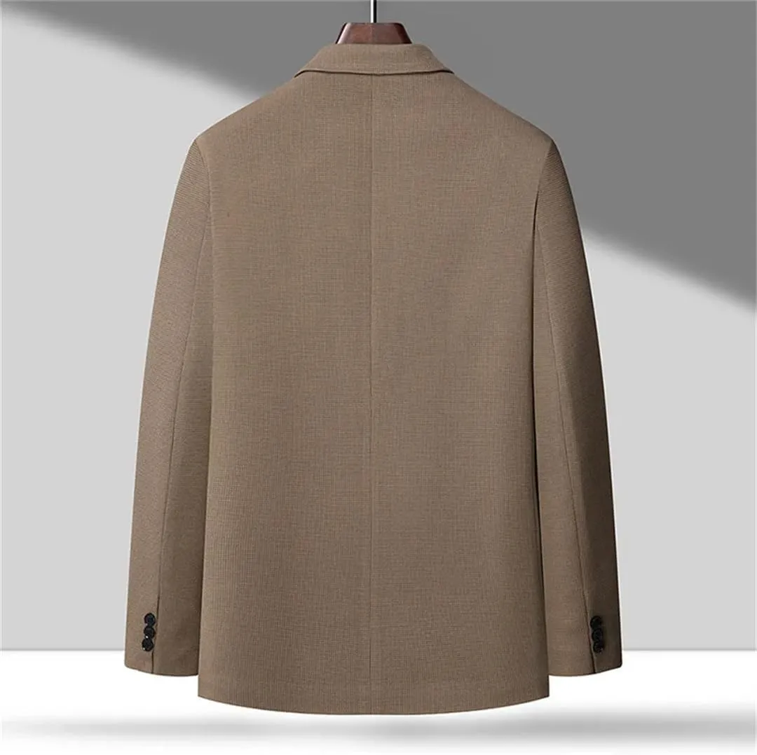 Men's Oversize Blazer Business Casual Long Sleeve Buttons Lapel Sports Suit Jacket