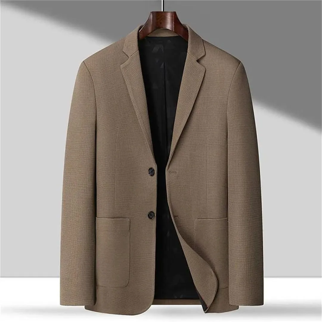 Men's Oversize Blazer Business Casual Long Sleeve Buttons Lapel Sports Suit Jacket