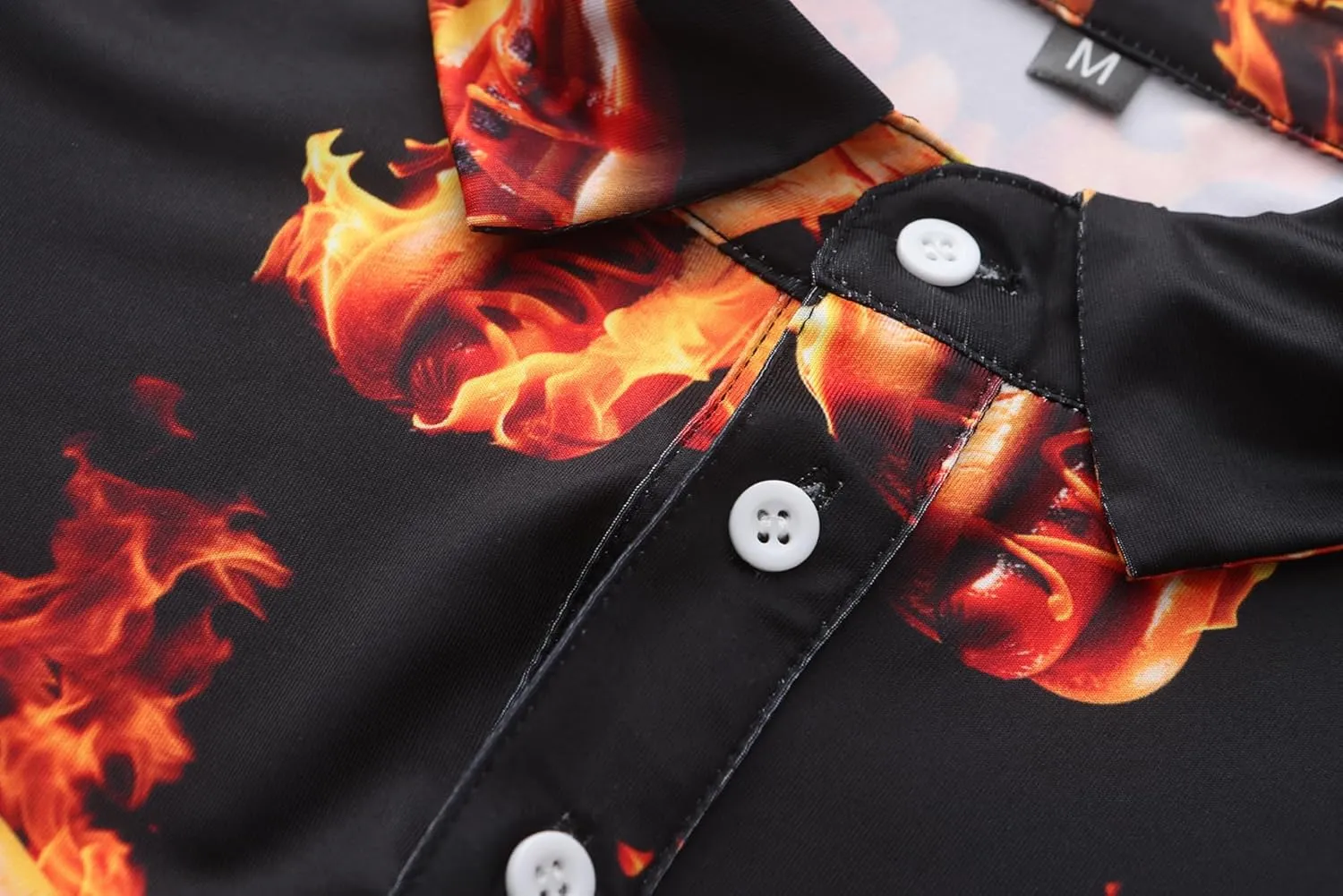 Mens Polo Shirts Funny Golf Shirt for Men Short Sleeve Performance Moisture Wicking Dry Fit Golf Polo Shirts for Men