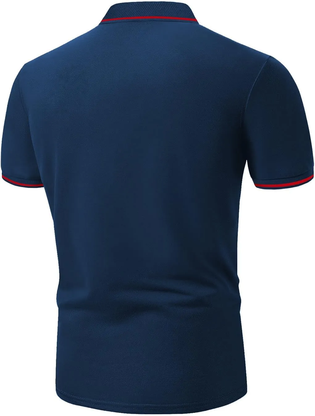 Men's Polo Shirts Quick Dry Moisture Wicking Performance Golf Shirt for Summer Comfort